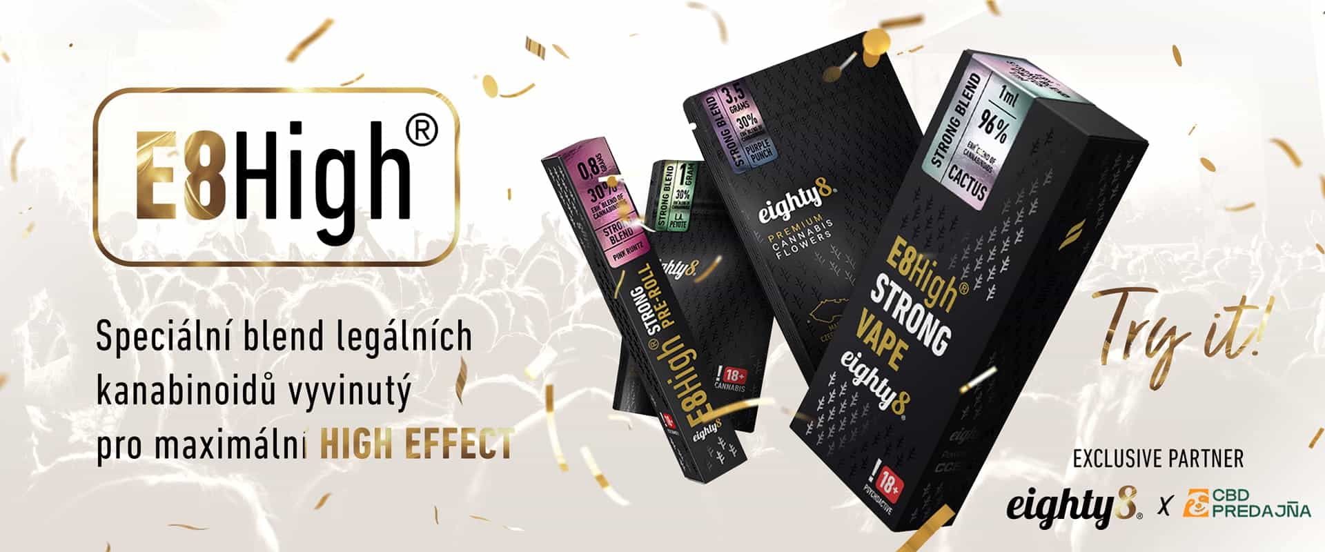 E8High — eighty8 x CBDpredajňa