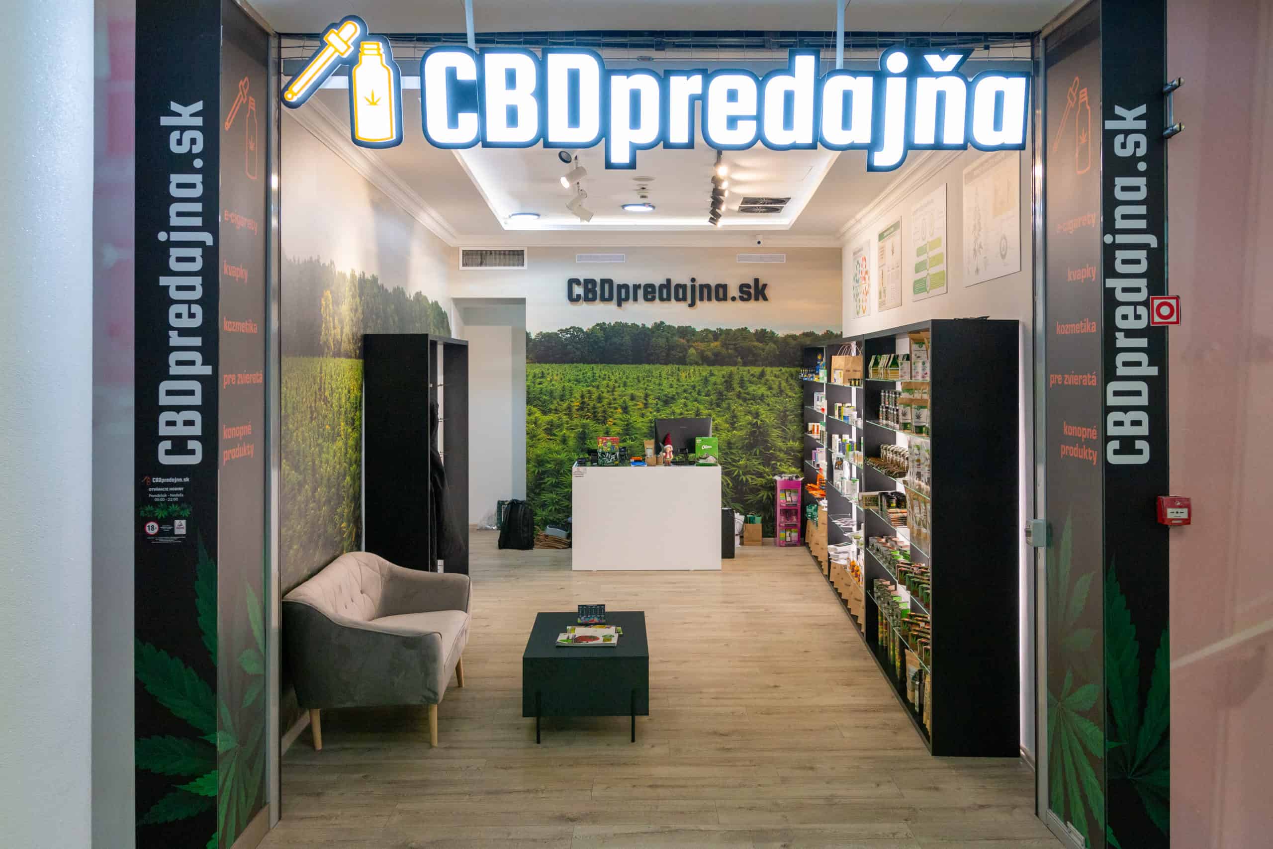 CBDpredajna.sk v Žiline otvorila CBD obchod