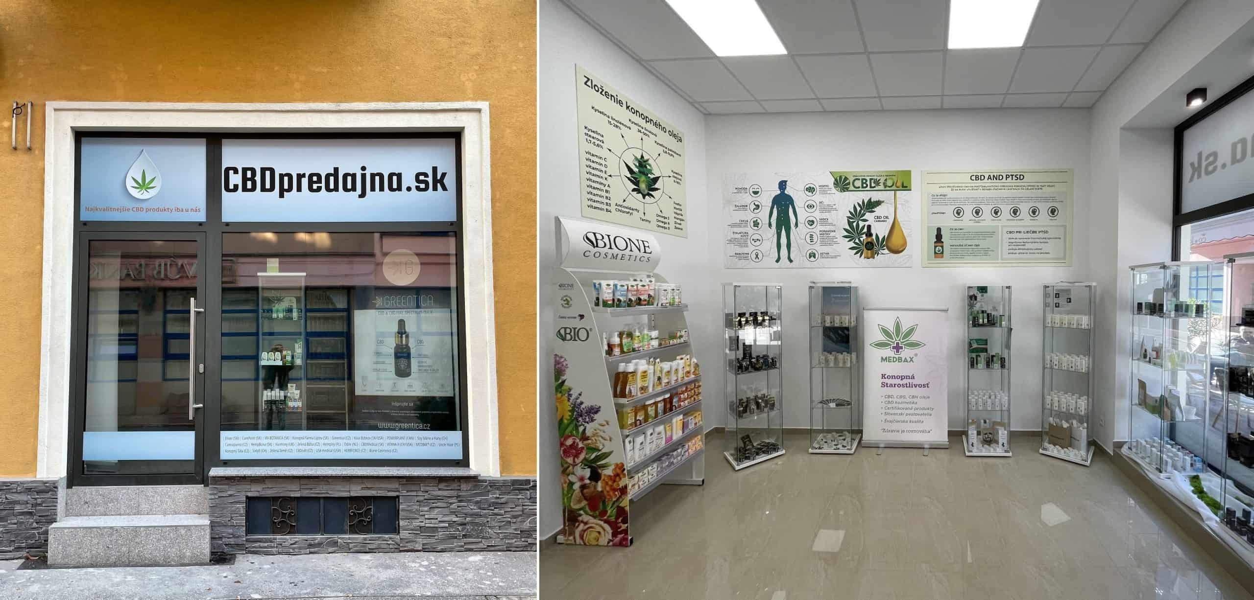 CBDpredajna.sk v Piešťanoch otvorila CBD obchod