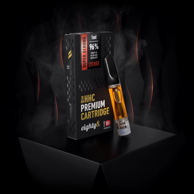10-OH-HHC cartridge 96% eighty8, 1ml