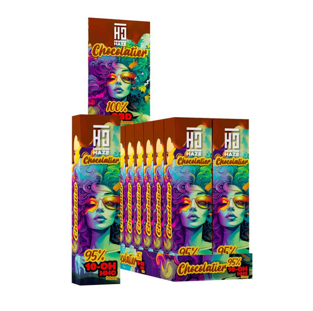 10 OH HHC cokolada Heavens Haze Chocolatier 95 35g