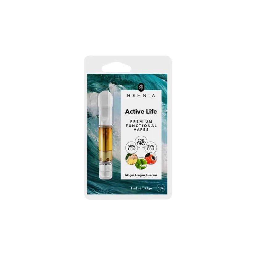 Active Life cartridge HEMNIA THC 1ml