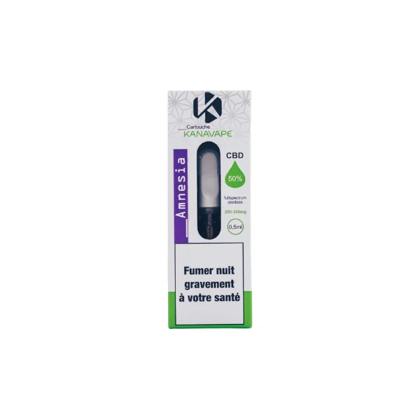 Amnesia CBD cartridge KanaVape 05ml