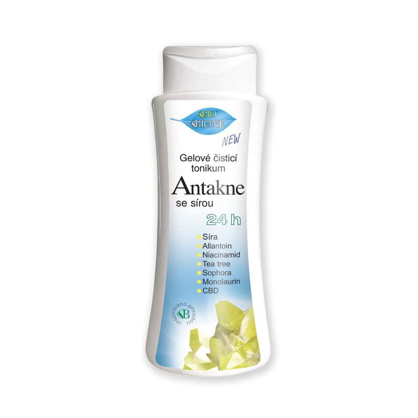Antakne sira cistiace tonikum s CBD Bione 255ml