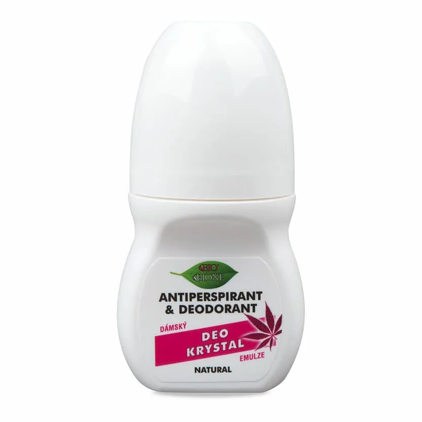 Antiperspirant deodorant ROLL ON damsky ruzovy Bione 80 ml