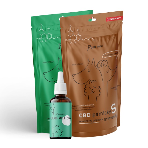 CBD pre psov - výhodný balíček (malé plemená)
