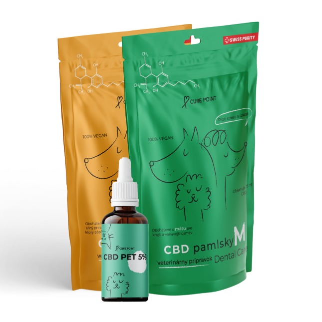 CBD pre psov - výhodný balíček (stredné plemená)