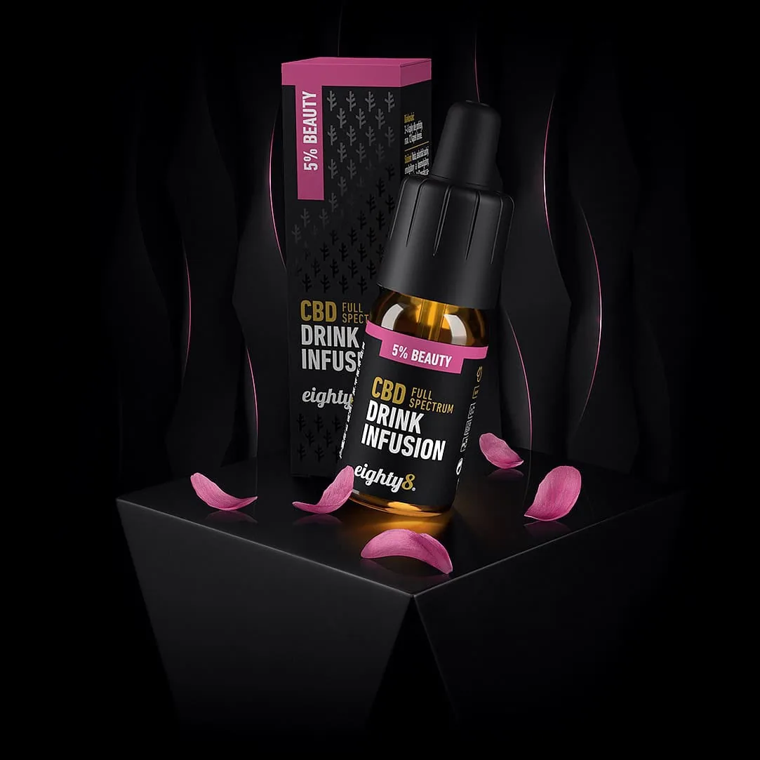 Beauty CBD kvapky 5 eighty8 10ml