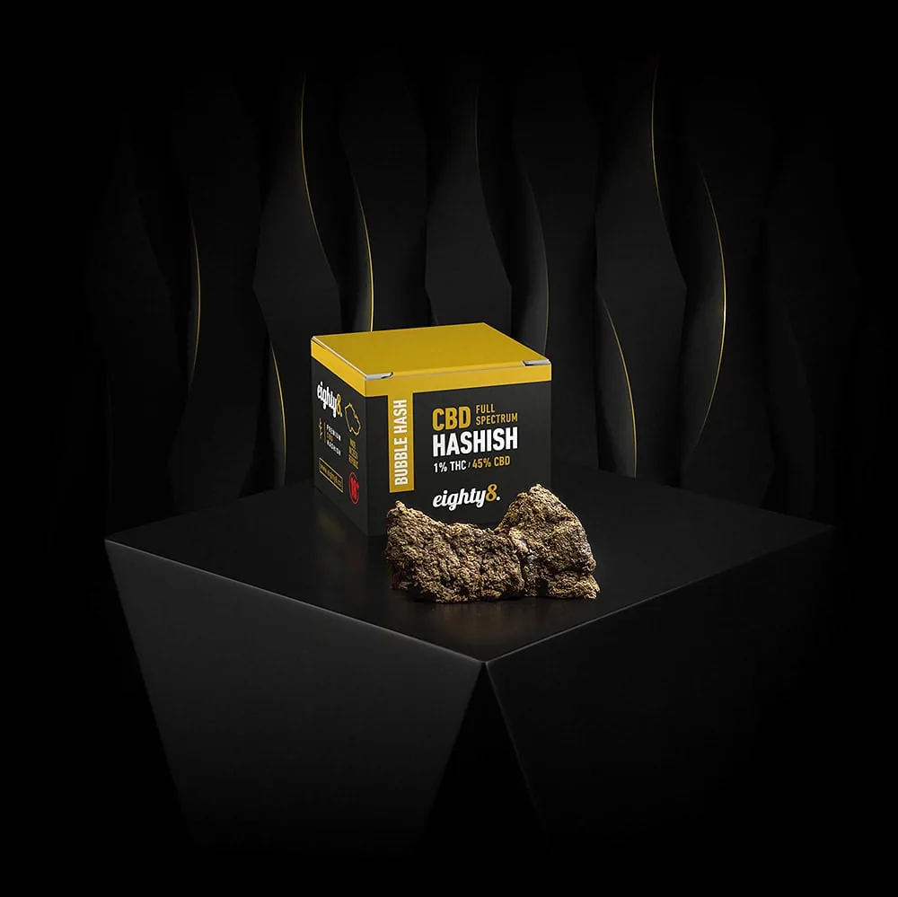 Bubble HASH 25 CBD eighty8 hashish 1g 1