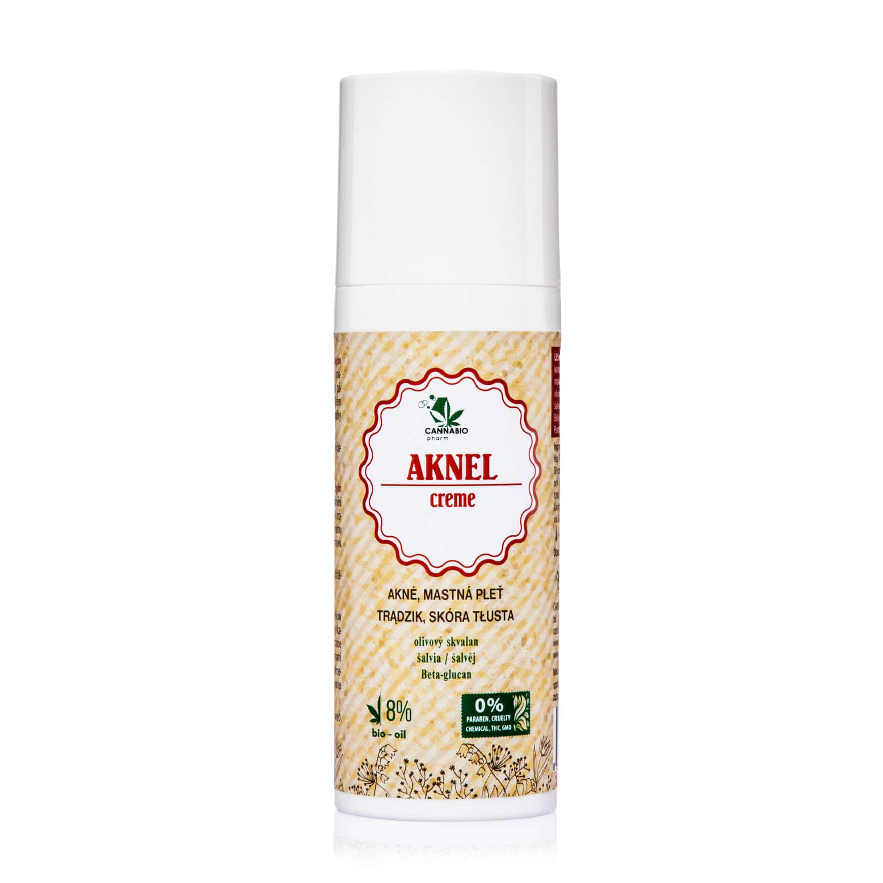 CANNABIO Aknel krém 50ml