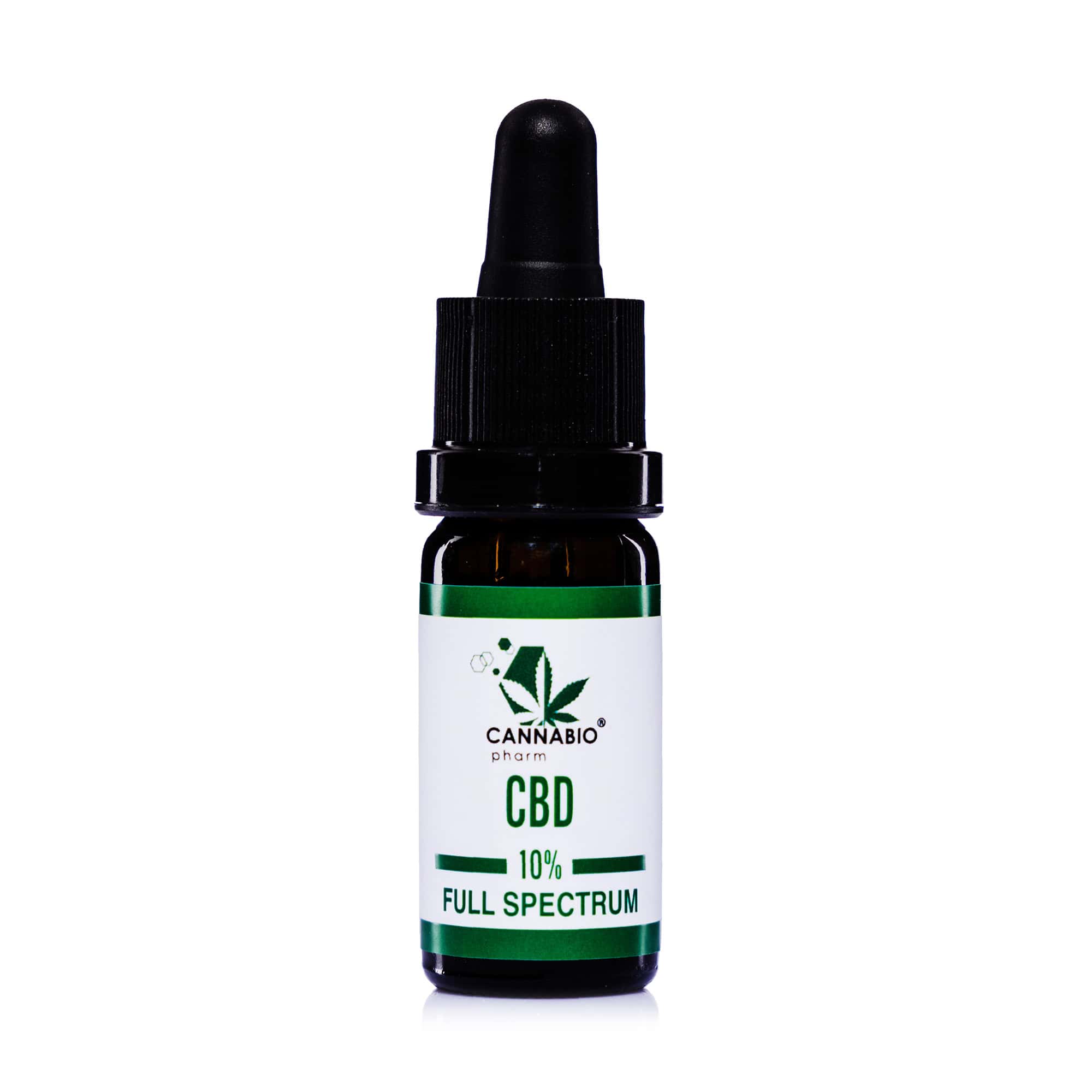 CANNABIO CBD kvapky 10% Full Spectrum 10ml