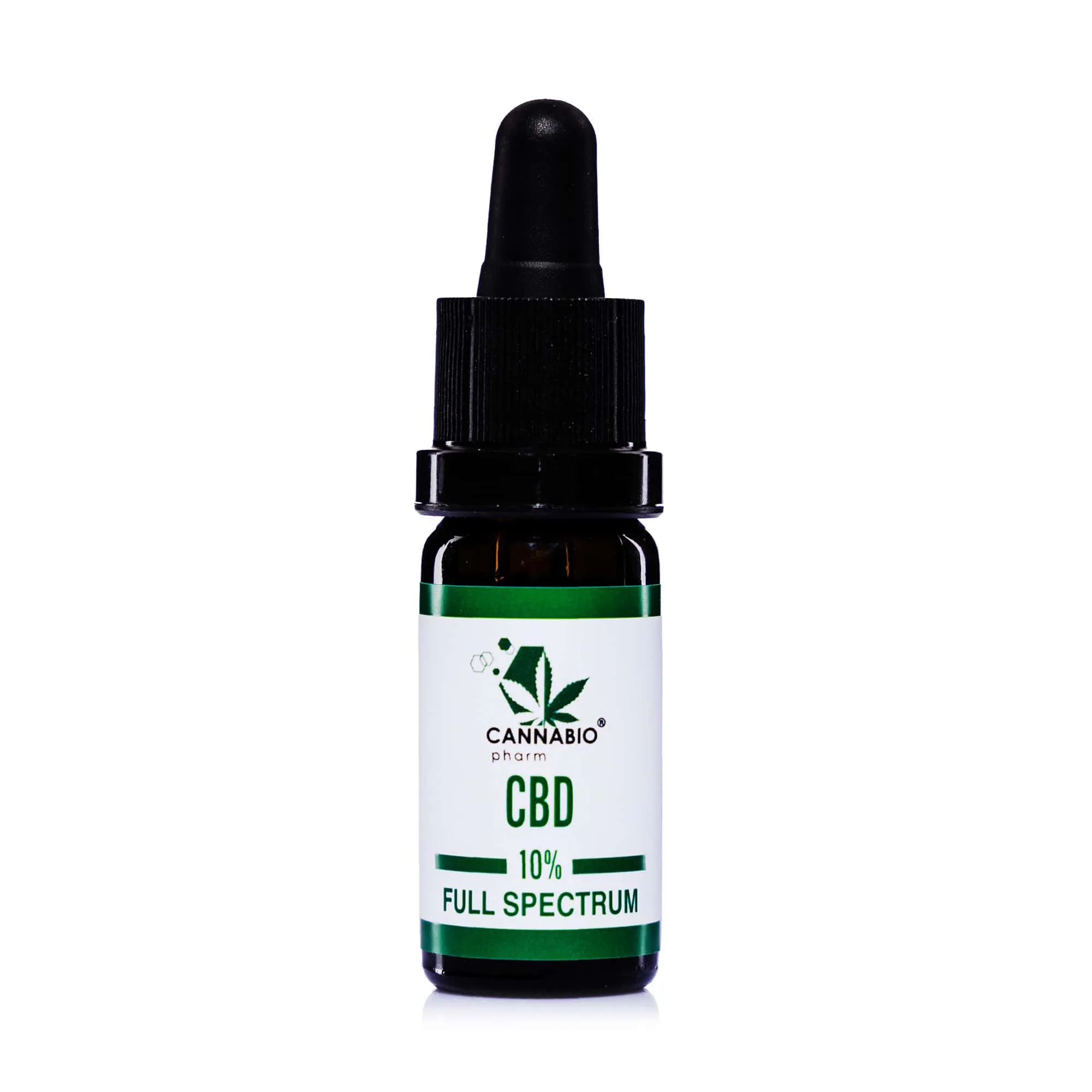 CANNABIO CBD kvapky 10 Full Spectrum