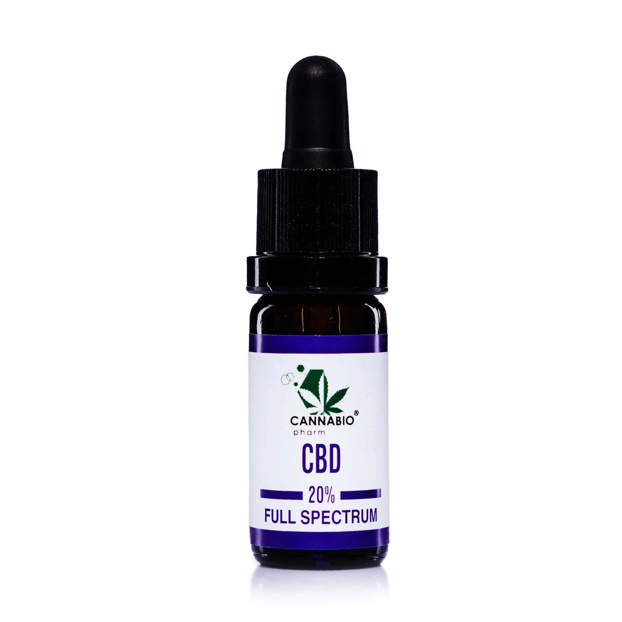 CANNABIO CBD kvapky 20 Full Spectrum