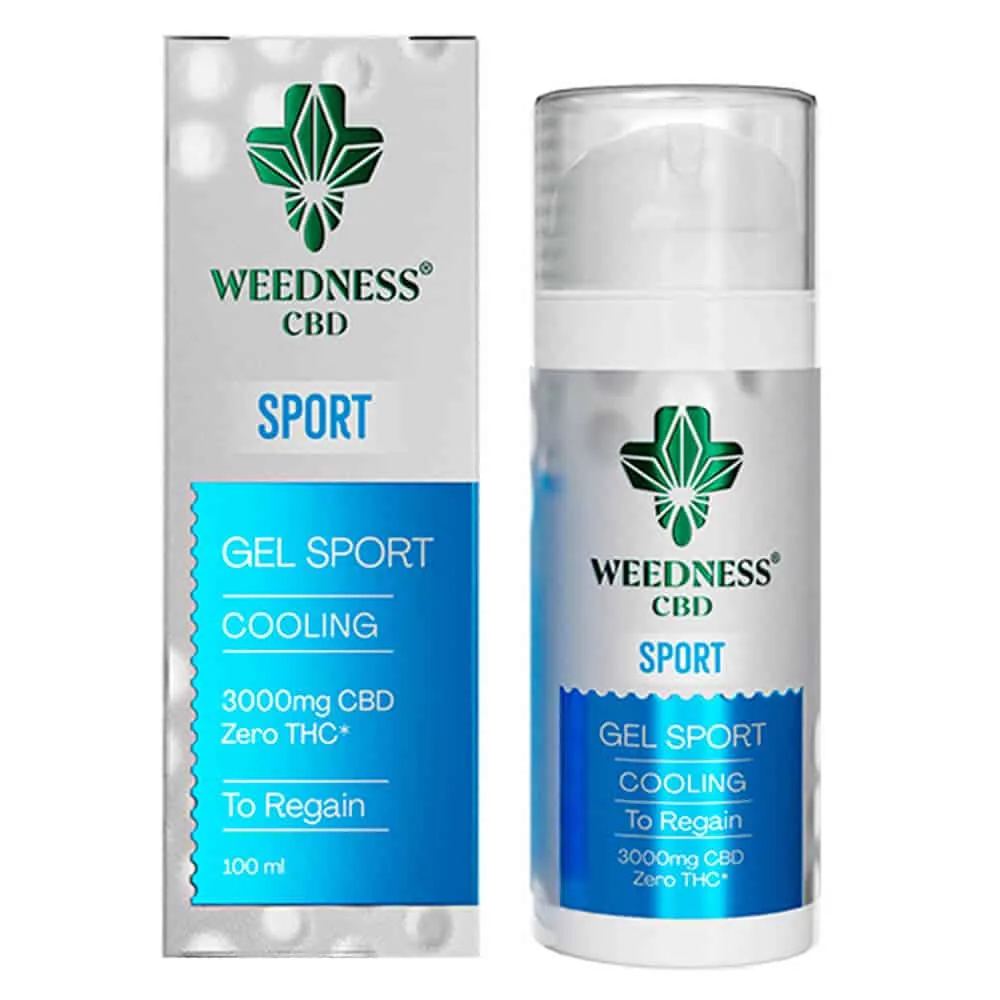 CBD chladivy gel Sport WEEDNESS 100ml