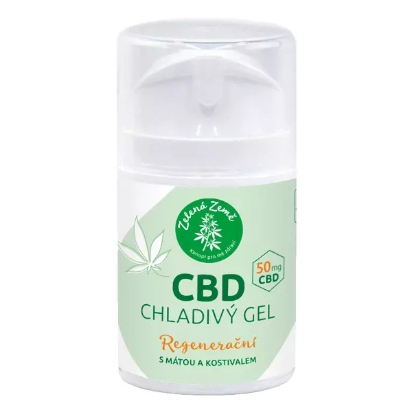 CBD chladivý gél Zelená Země 50g