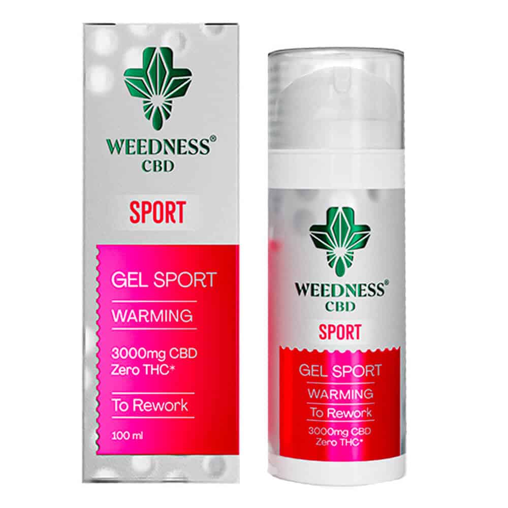 CBD hrejivy gel Sport WEEDNESS 100ml