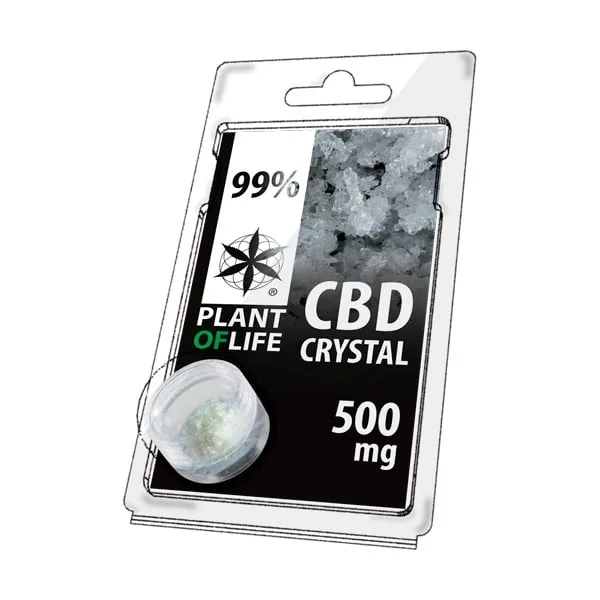 CBD krystal 99 Plant of Life 500mg