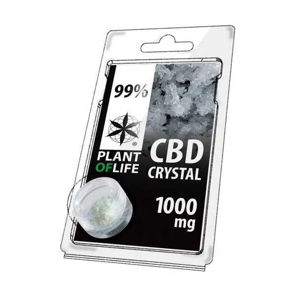 CBD krystal 99 Plant of Life 990mg