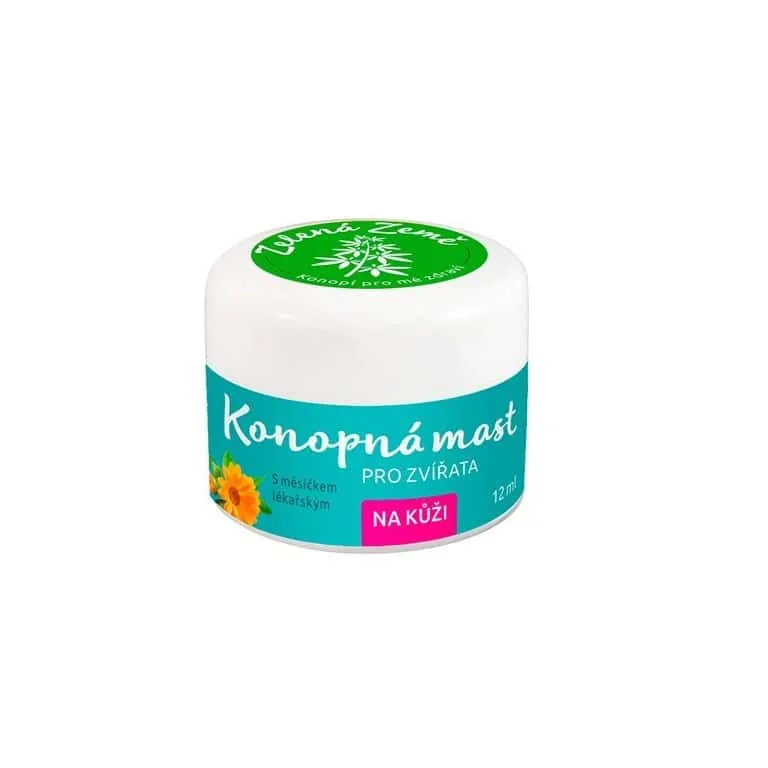 CBD mast pre zvierata Zelena Zeme 12ml na kozu