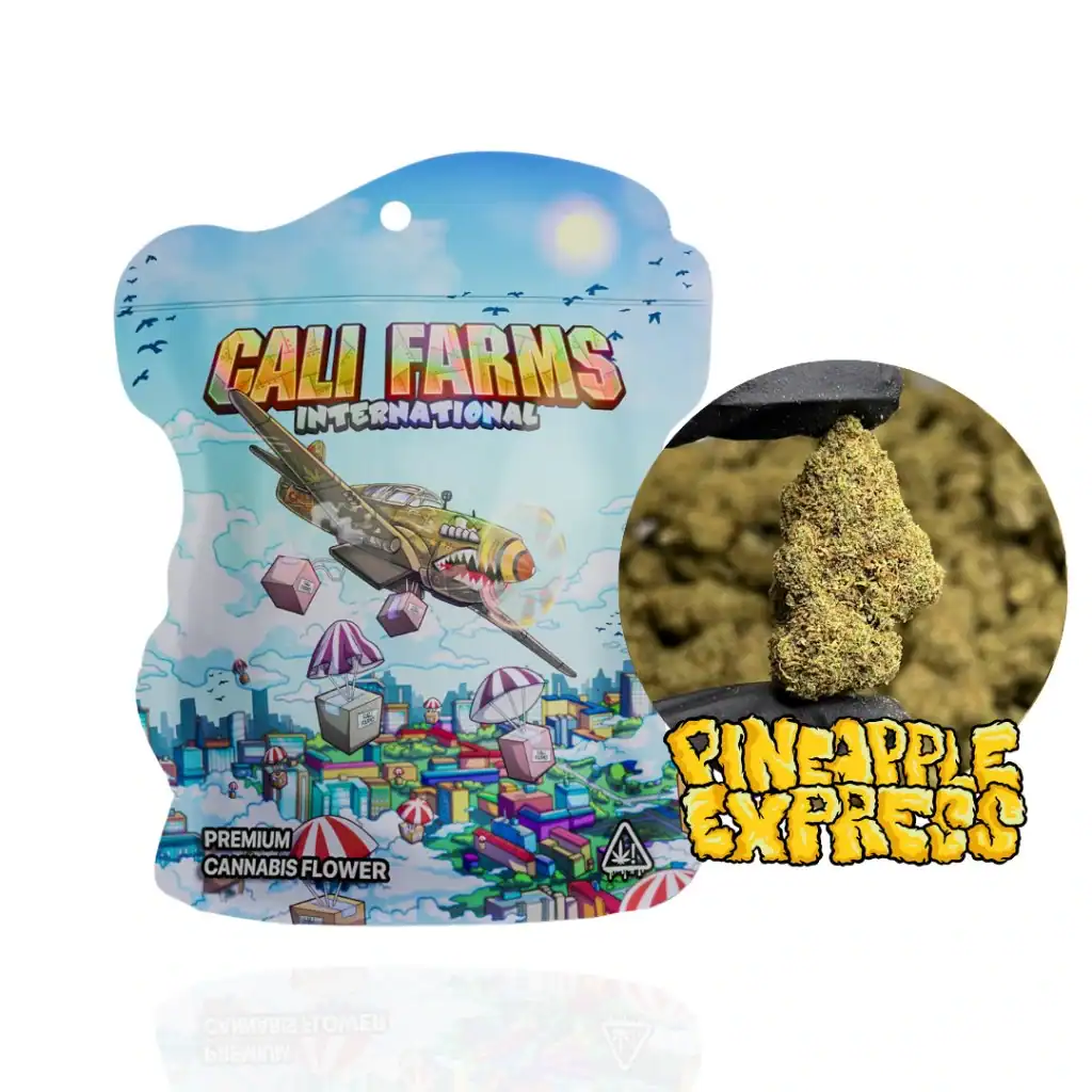 CBD sisky Pineapple Express Cali Farms