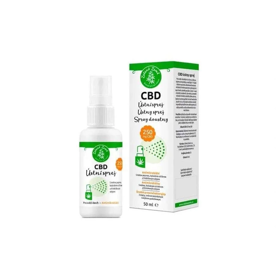 CBD sprej do ust Zelena Zeme