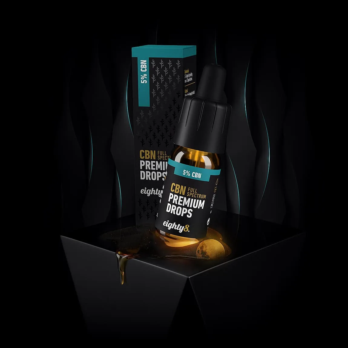 CBN kvapky 5 eighty8 10ml