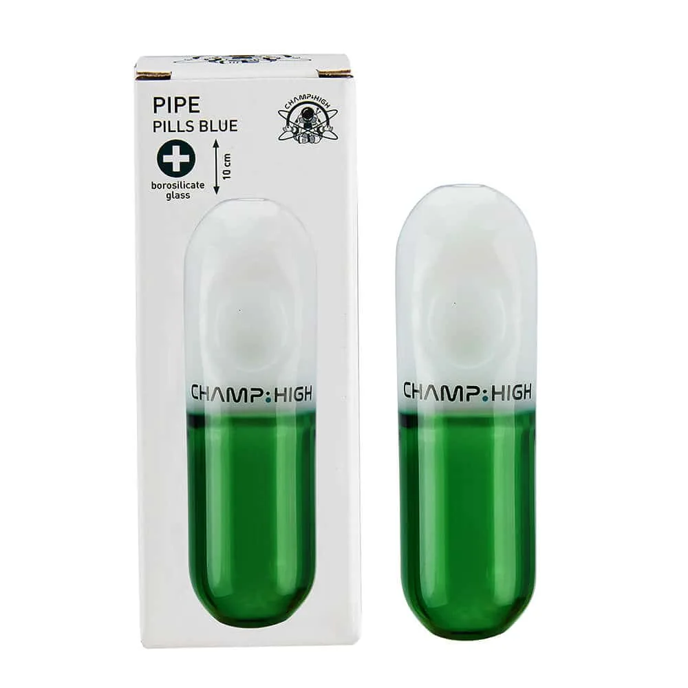 CHAMP HIGH sklena fajka PILL PIPE 10cm