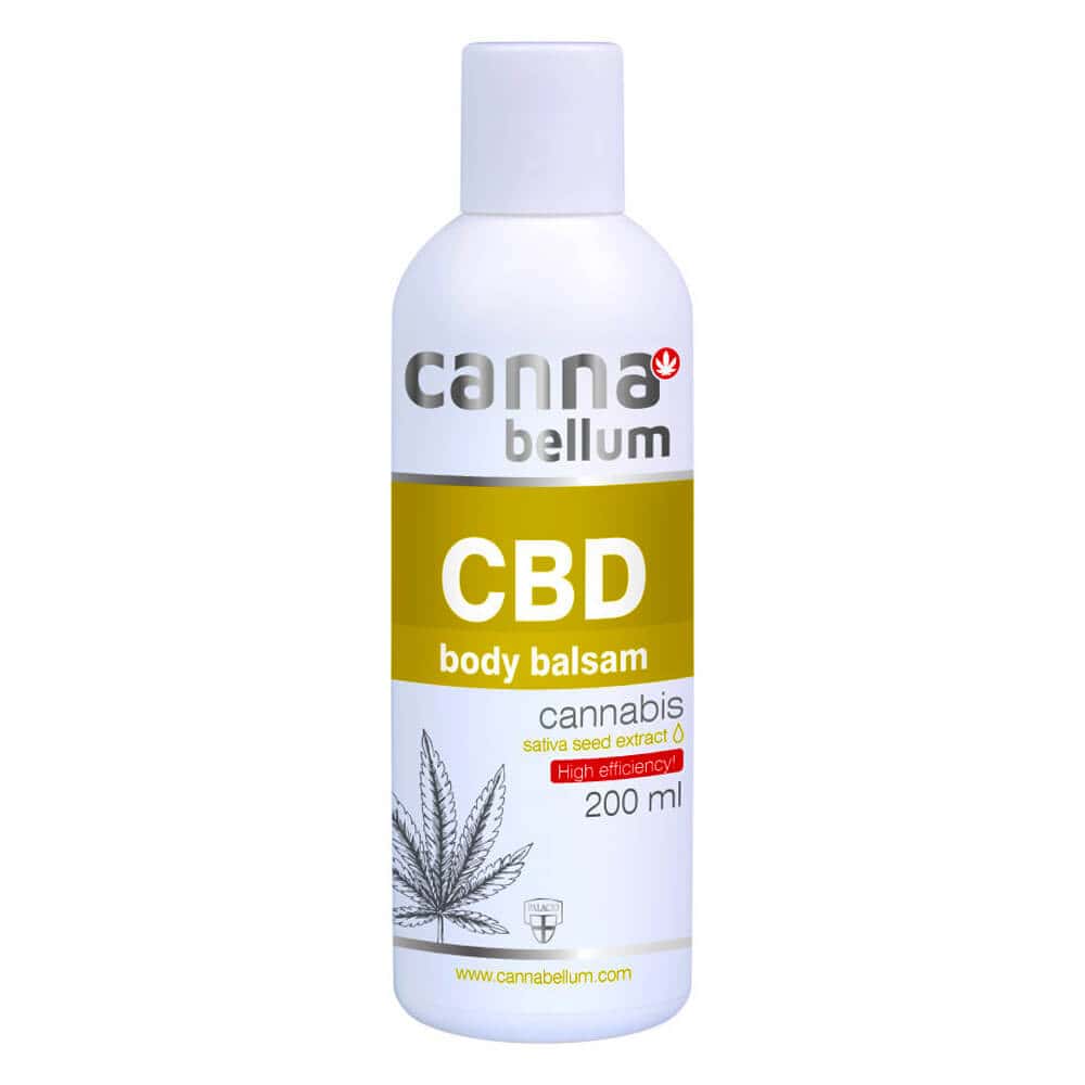 Vyživujúci telový balzam s CBD Cannabellum 200 ml