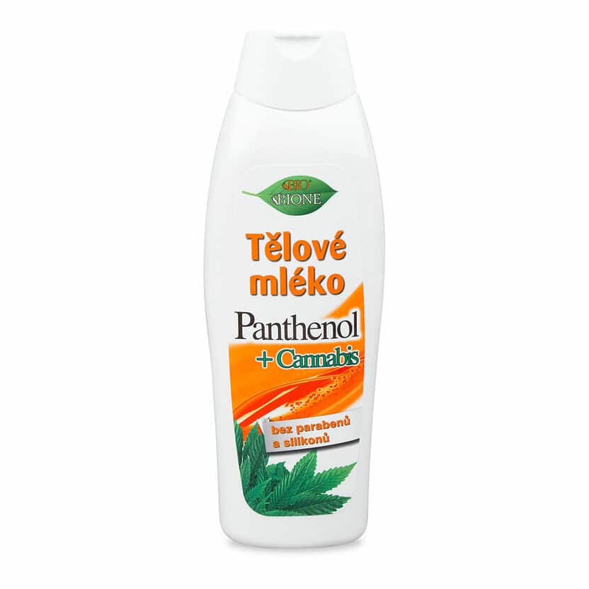 Cannabis telove mlieko Panthenol Bione 500ml