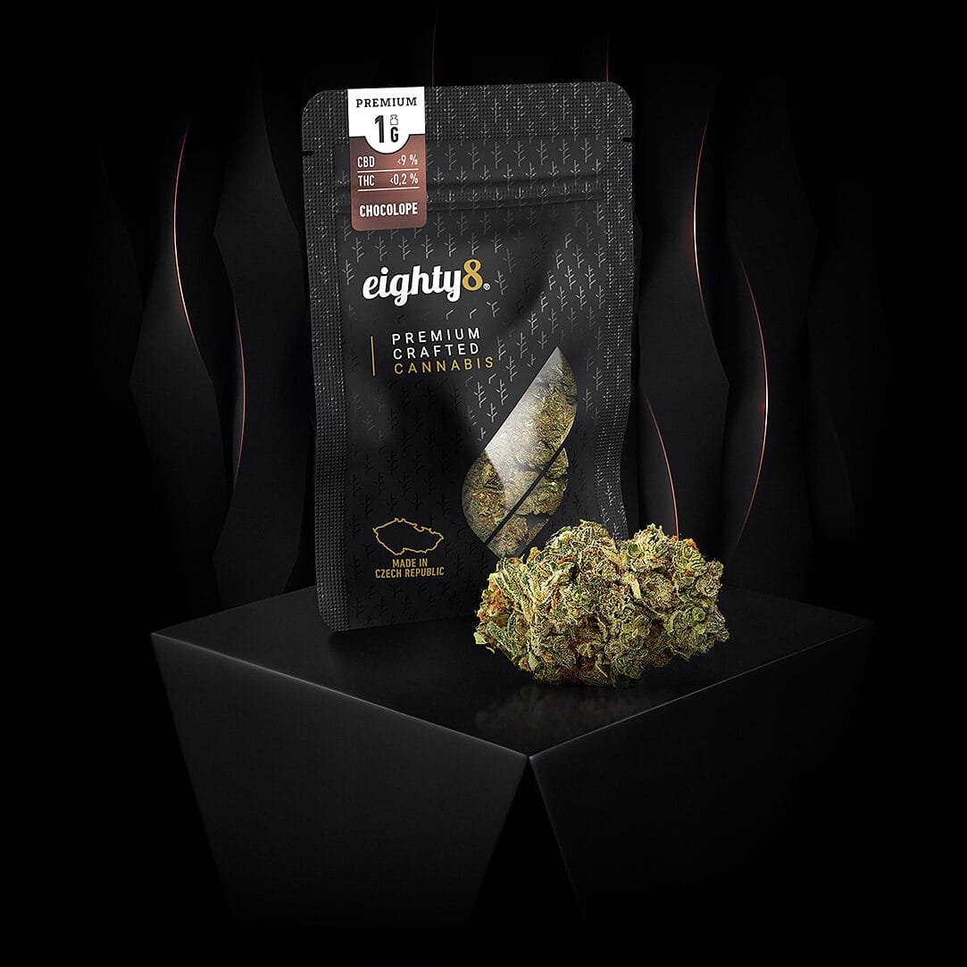 Chocolope CREATE CBD kvet eighty8 e1713516331691