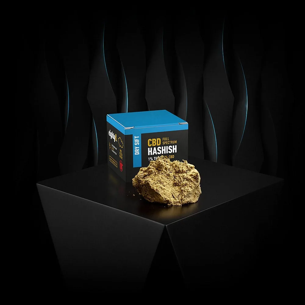Dry Sift 12 CBD eighty8 hashish 1g 1