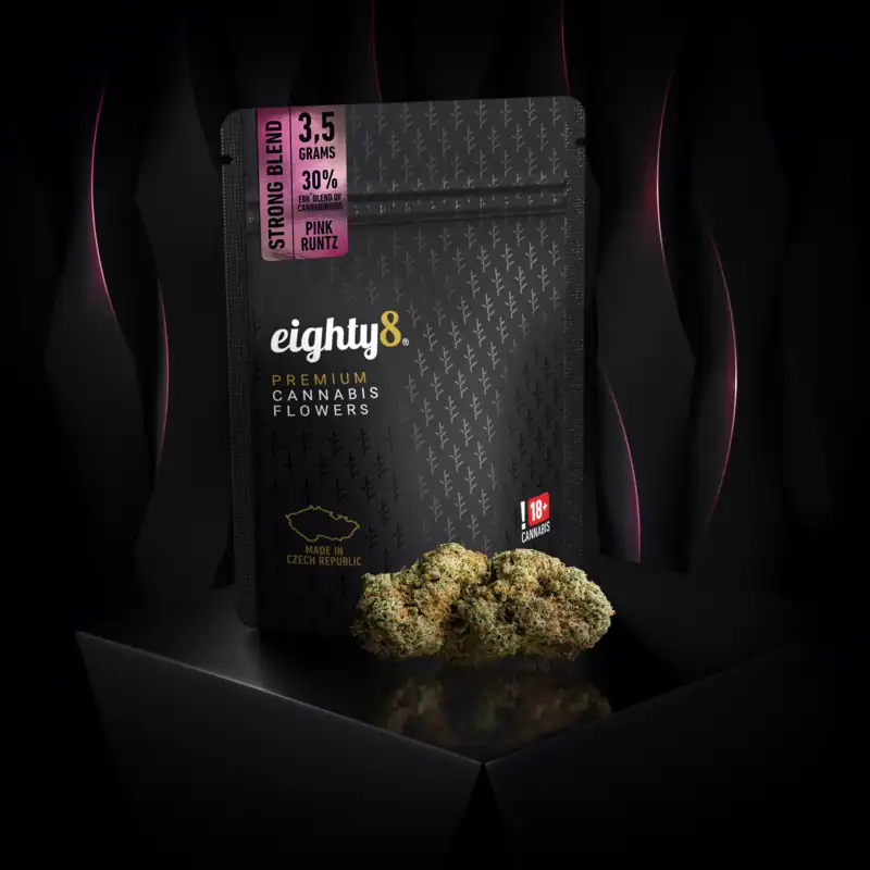 E8High konopné kvety eighty8