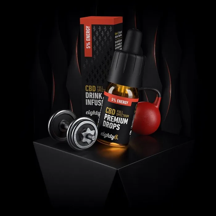 Energy CBD kvapky 5 eighty8 10ml