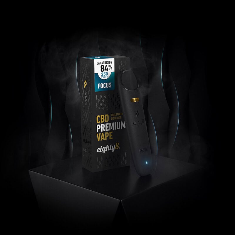 FOCUS CBD premium VAPE 84 eighty8