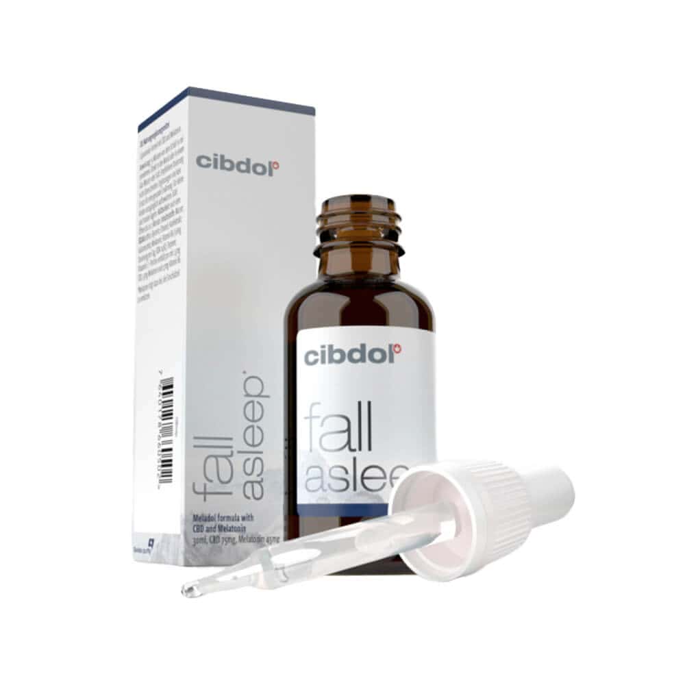Fall Asleep CIBDOL CBD olej Lipozomalny melatonin 30ml