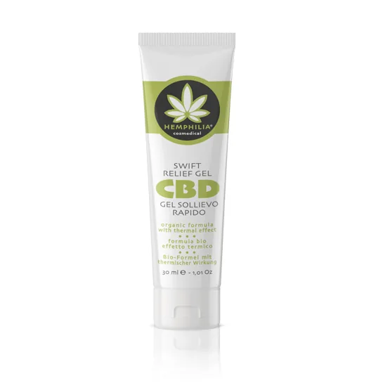 Gel na rychlu ulavu od bolesti s CBD Hemphilia 30ml