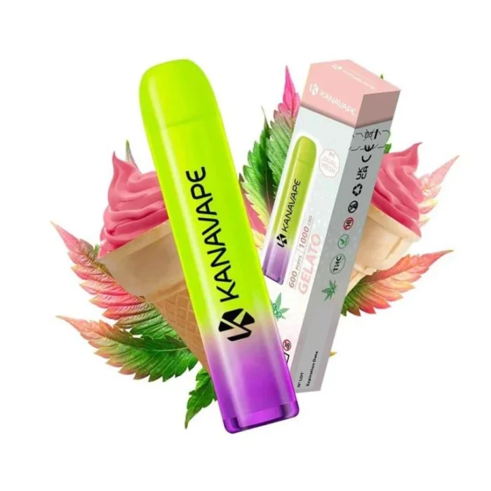Gelato CBD vape KanaVape 600 tahov