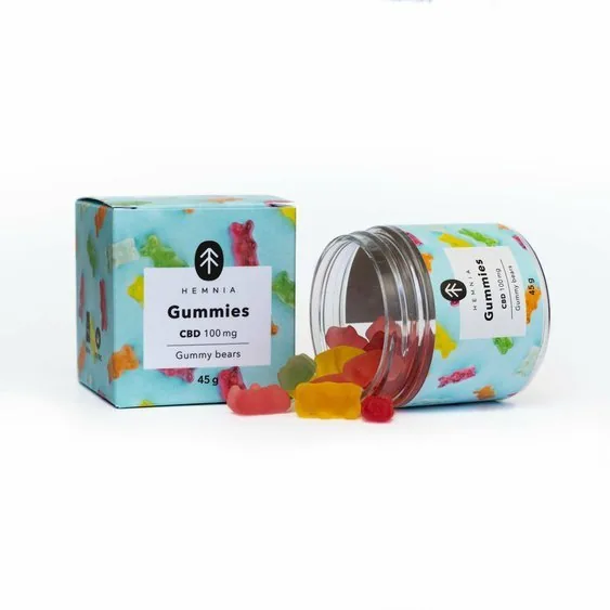 Gummies CBD HEMNIA Bears 100mg 20x