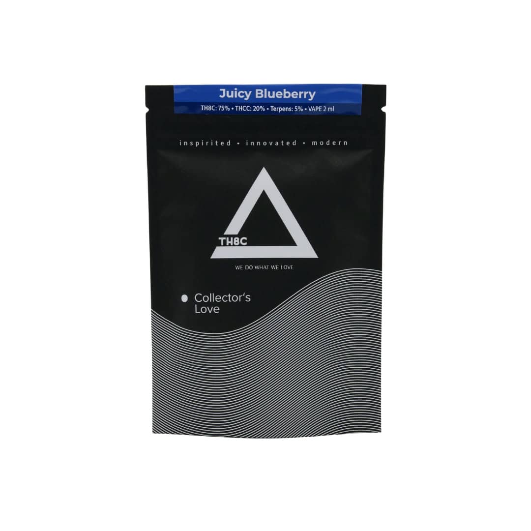 Juicy Blueberry TH8C THCC vape pen 2ml by CBDpredajna