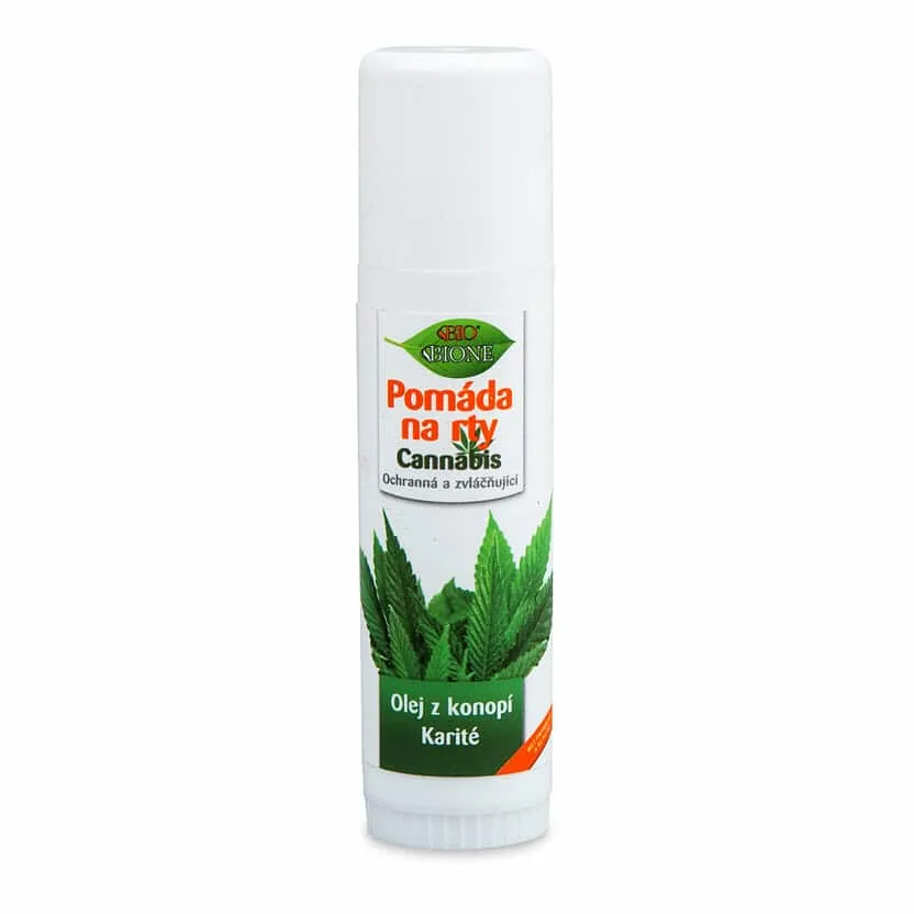 Konopna pomada na pery Bione 17ml