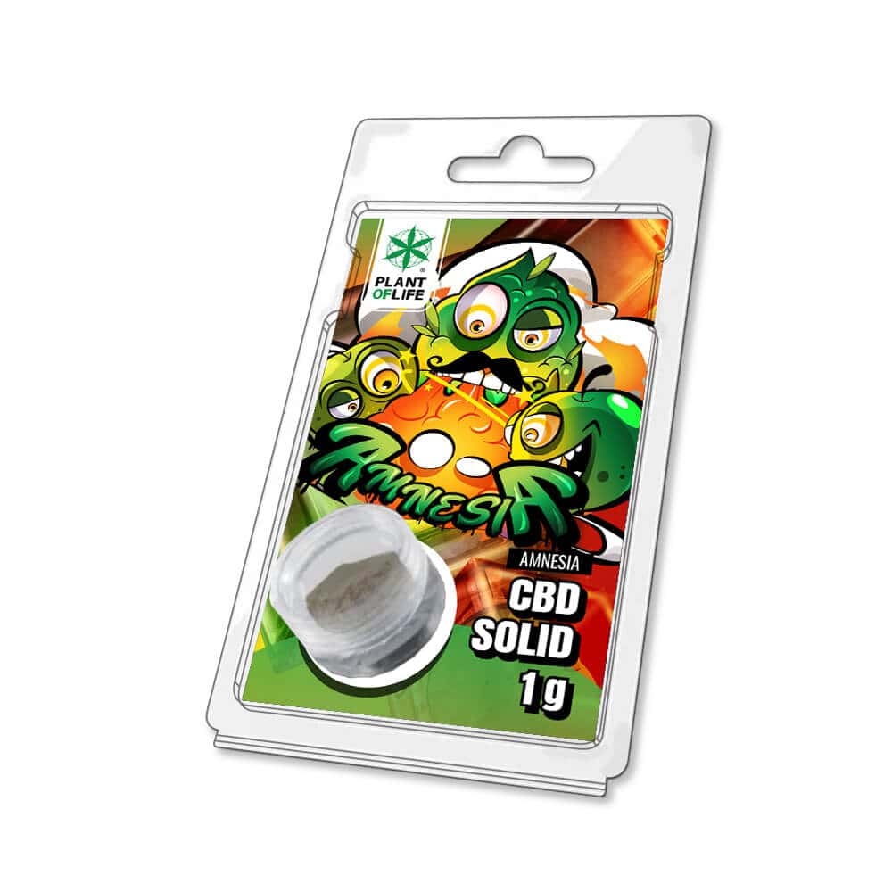Konopna zivica CBD Solid Amnesia Plant of Life 1g