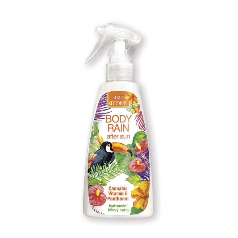 Konopny sprej po opalovani BODY RAIN Bione 260ml