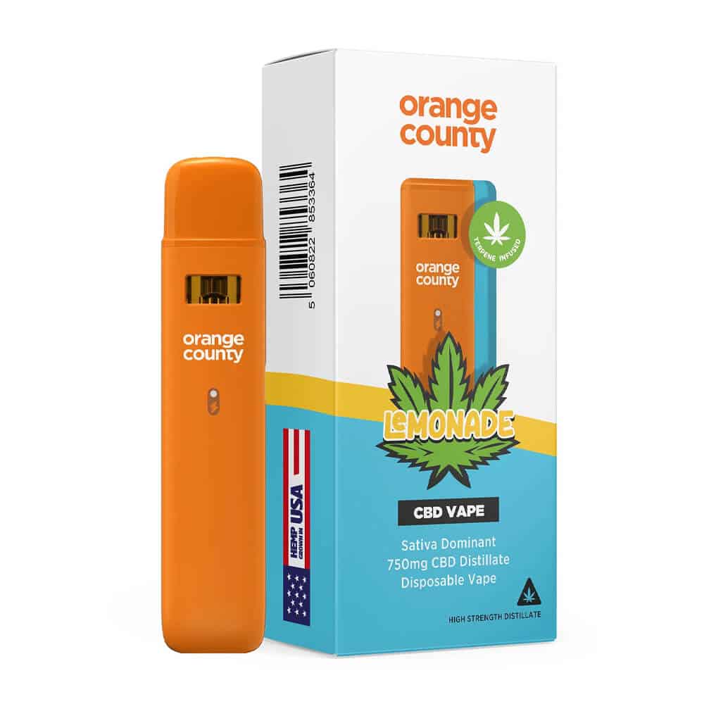 Lemonade CALI CBD vape pen Orange County 1ml