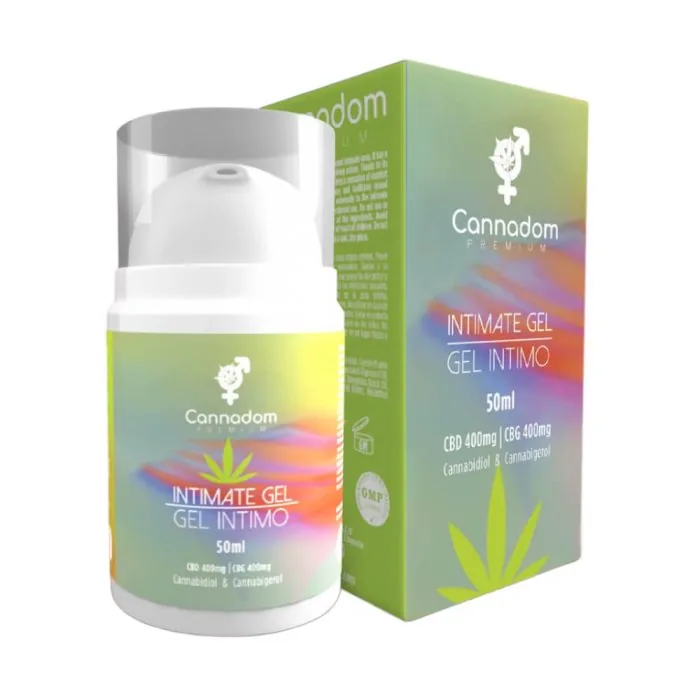 Lubrikacny gel s CBD aj CBG Cannadom 50ml 400mg