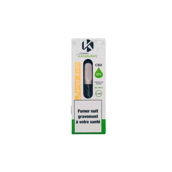 Mango Kush CBD cartridge KanaVape 05ml