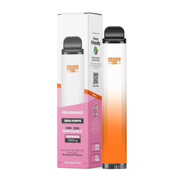Milkshake CBD disposable 3500 tahov Orange County scaled 1