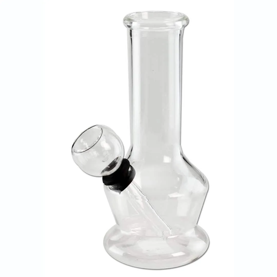 Mini bongo z cireho skla 14 cm