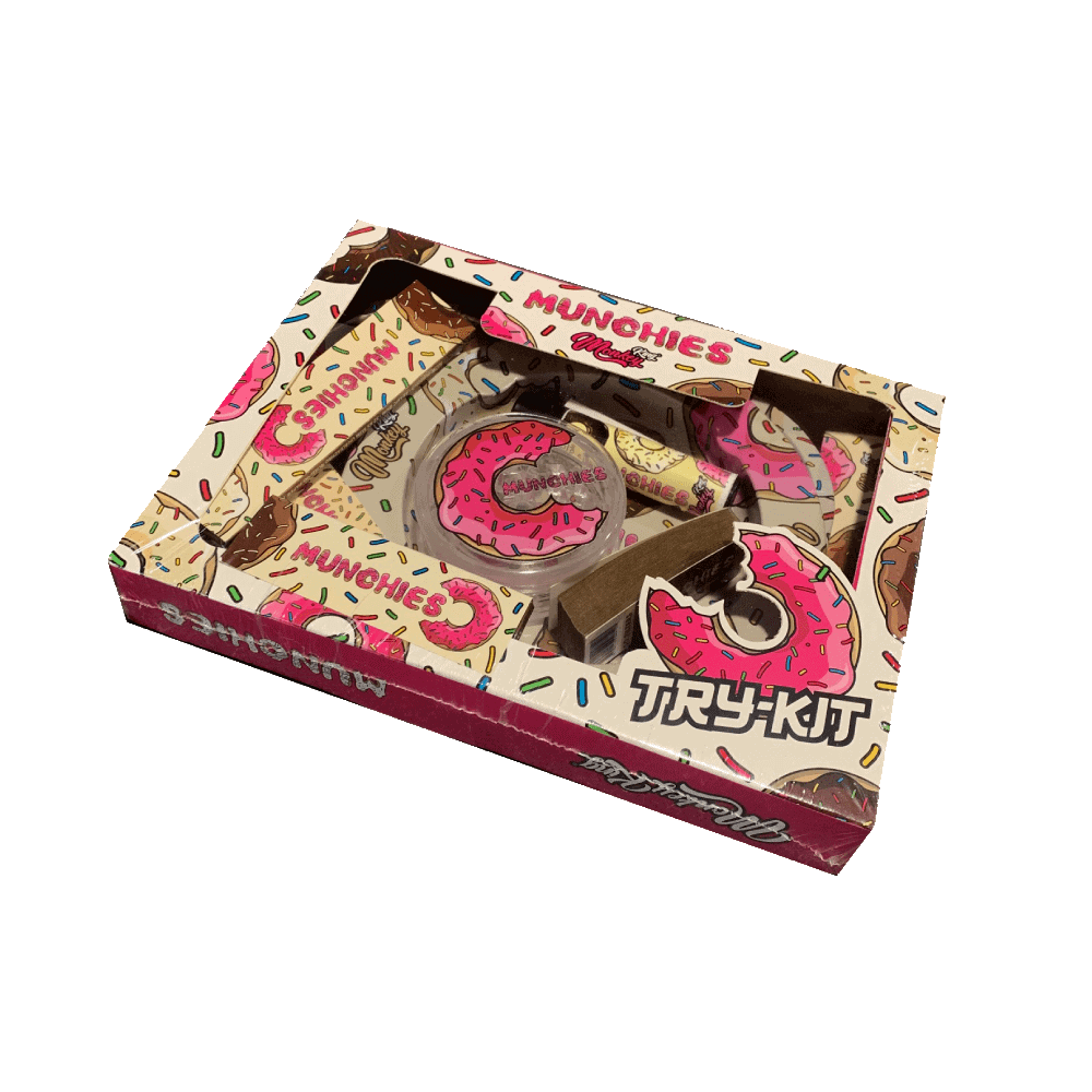 Monkey King Starter Pack - tácka, papieriky, drvička, zapaľovač