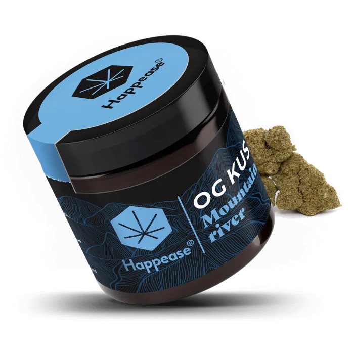 OG KUSH konopne kvety CBD Happease