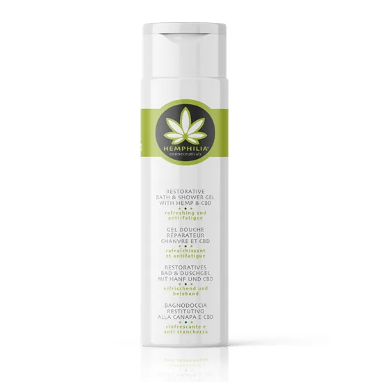 Obnovujuci sprchovy gel s konope a CBD Hemphilia 250ml